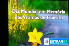 Homenagem às Vítimas de Trânsito - Teatro João Caetano DETRAN RIO